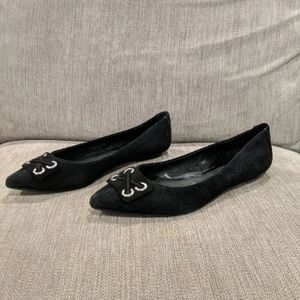 White House Black Market Black Flats